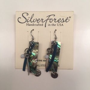 Unique Shell Earrings by Silver Forest